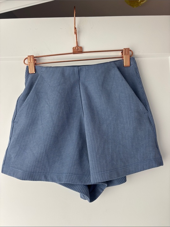 lululemon athletica Pants - lululemon athletica Ribbed Slate Blue Athletic Shorts